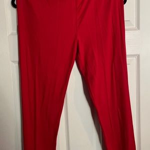 TC leggings true red never worn, no tags